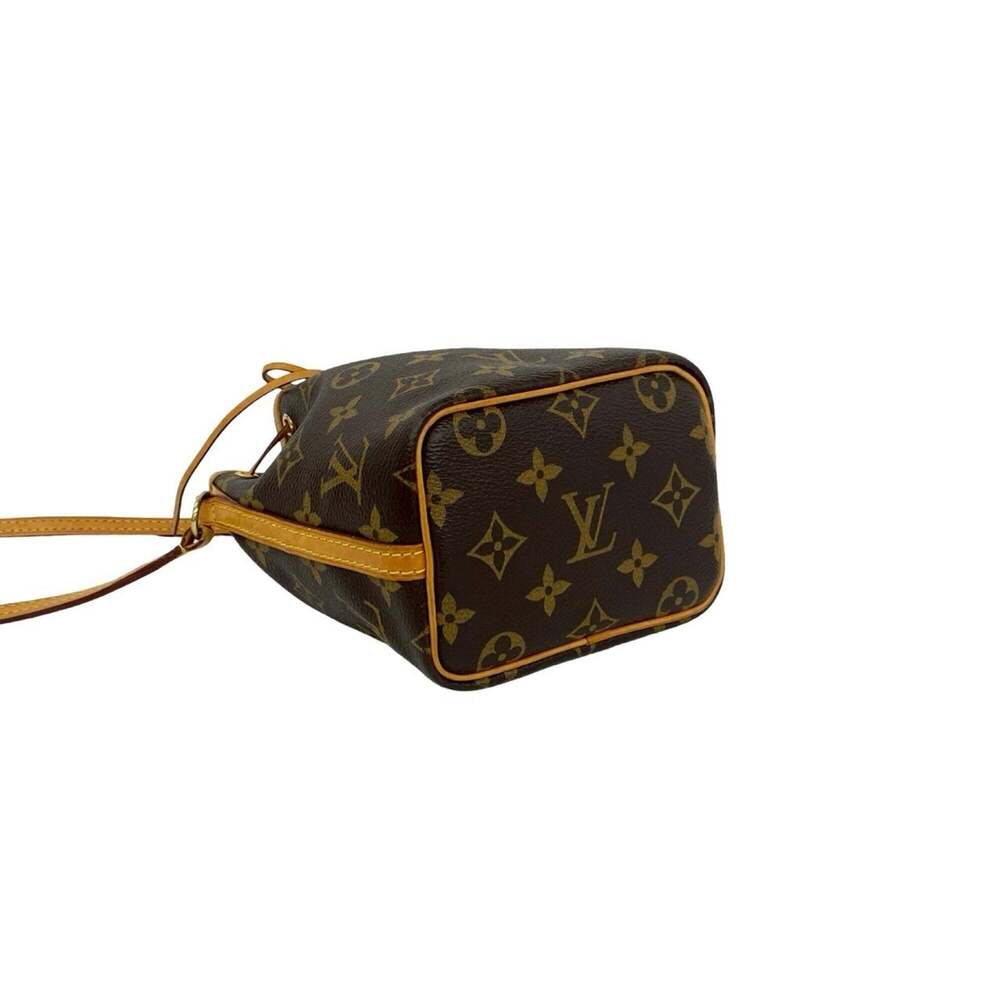 LOUIS VUITTON Authentic Brown Monogram Leather Shoulder Bag - Picture 7 of 9